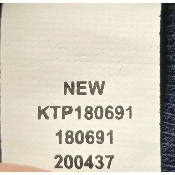 J Jill Pima 3/4 Sleeve V-Neck Navy Blue White Classic Stripe Pima Cotton Top Med - Picture 11 of 11